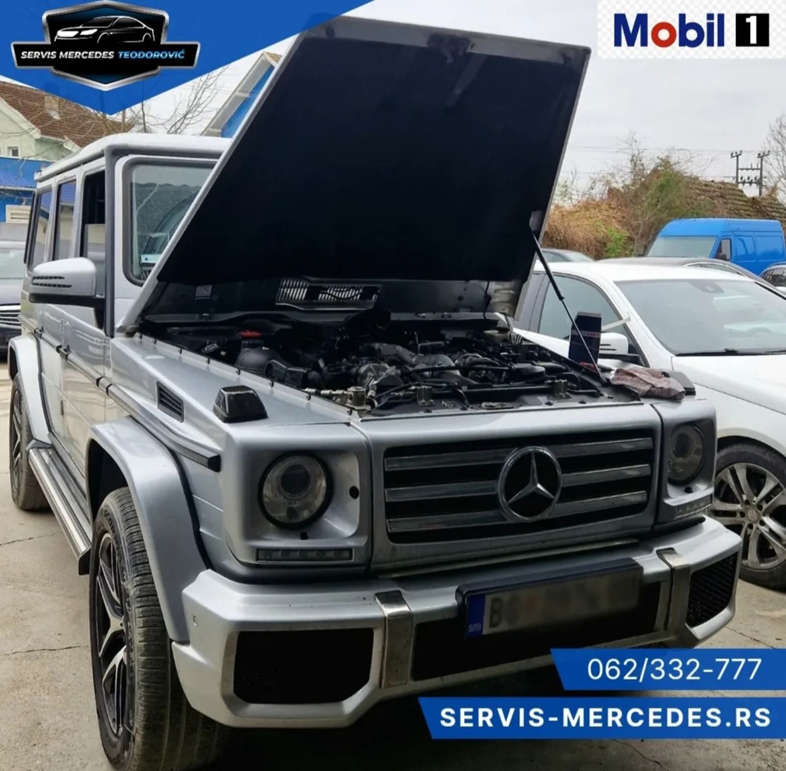 Mercedes G-Klasse im Service